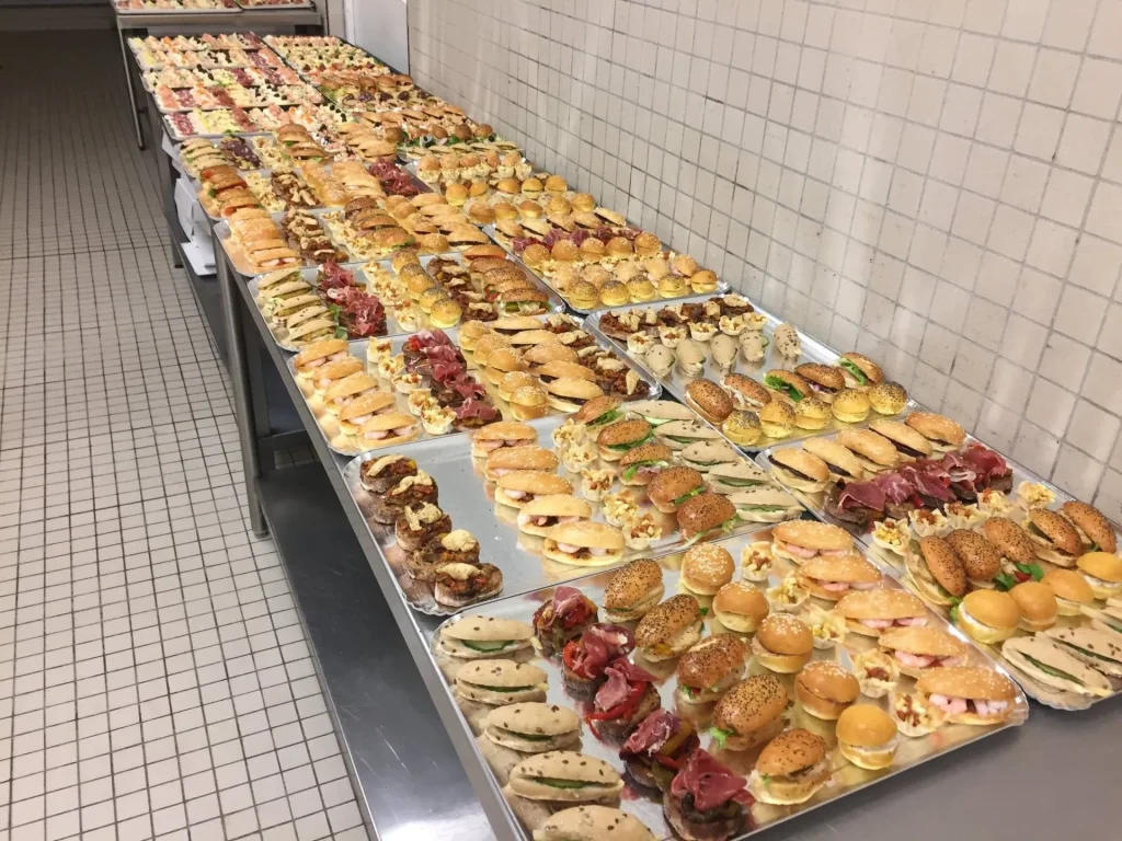 Préparation réception