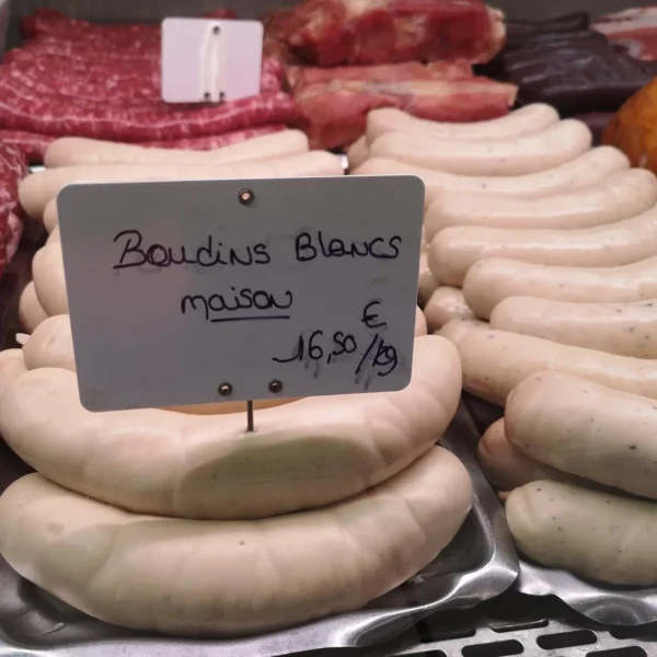 Charcuterie boudin blanc